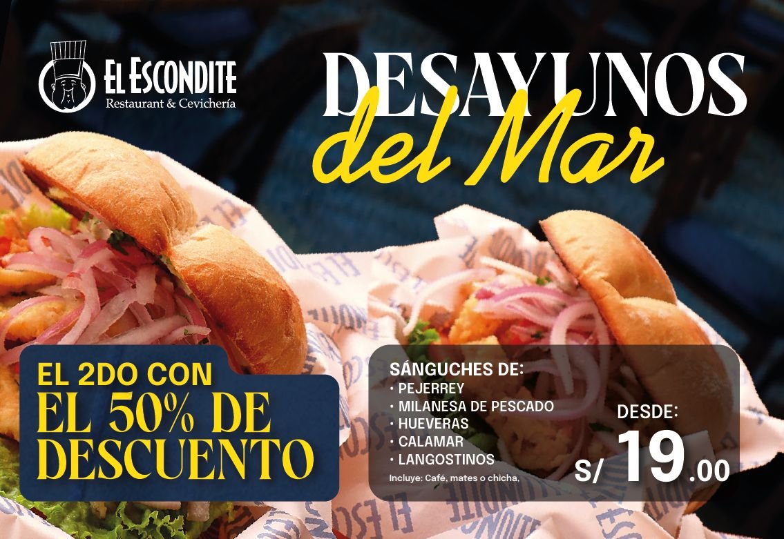 Desayunos del Mar - El Escondite